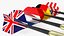 International Flag Themed Darts Set 3D model