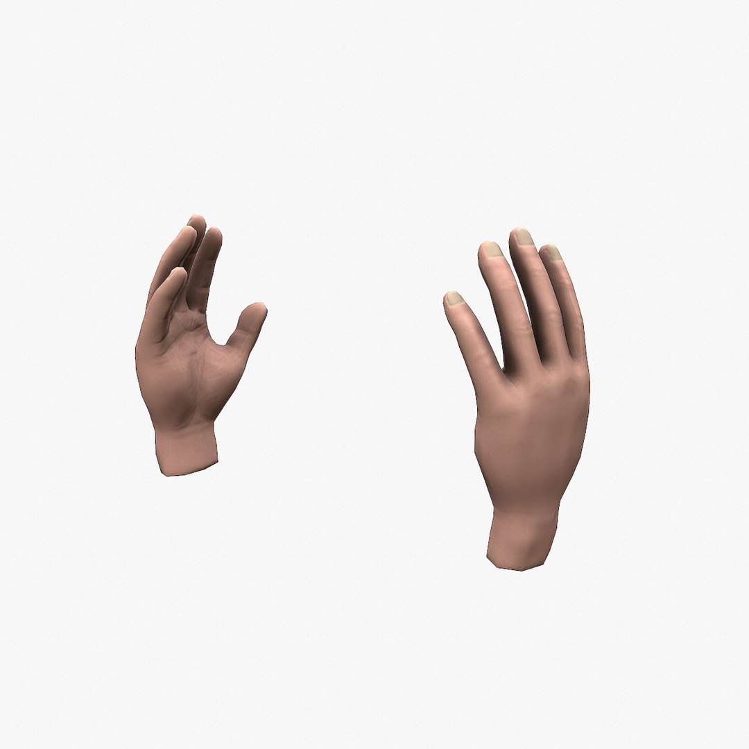 Hands Rig Animations 3D Model - TurboSquid 1451551