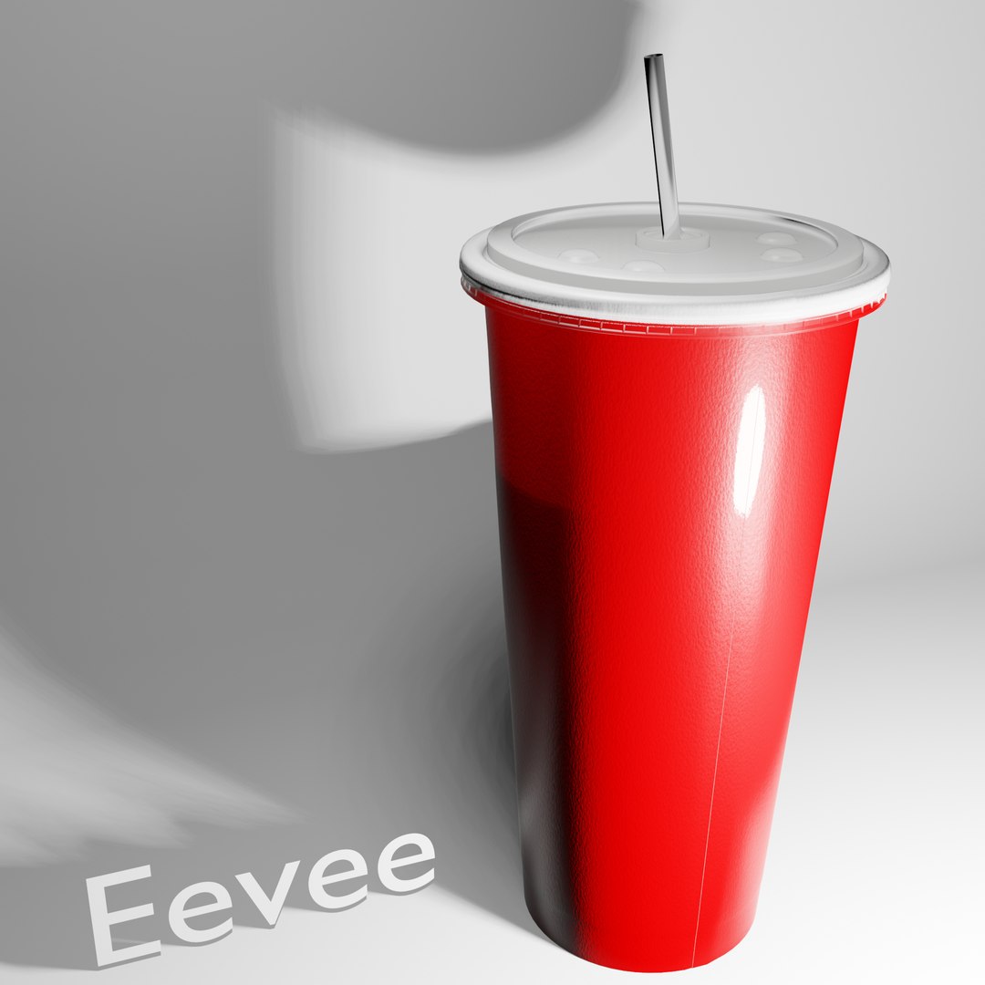 Cartoon Soda Cup 3D model - TurboSquid 2059992