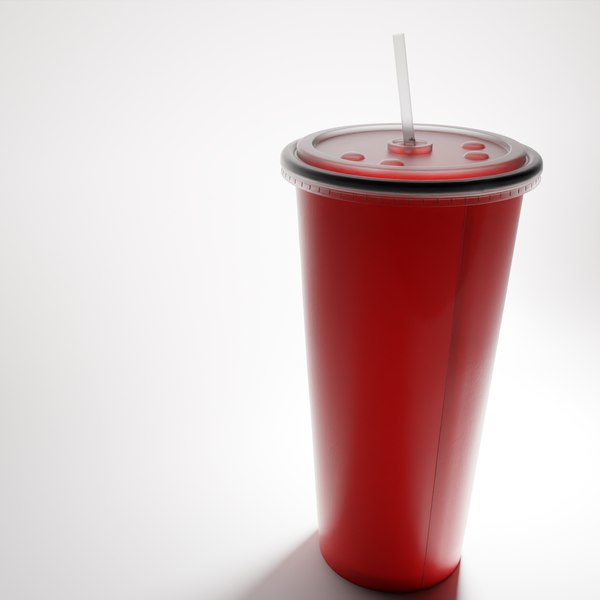 Soft drink cup 3D model