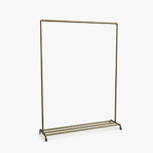 Industrial Pipe Clothing Rack