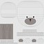 보육 교실 낮은 폴리 3D 모델