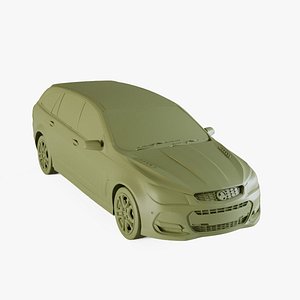 Holden Commodore SS-V Redline Sportwagon 2016 3D model