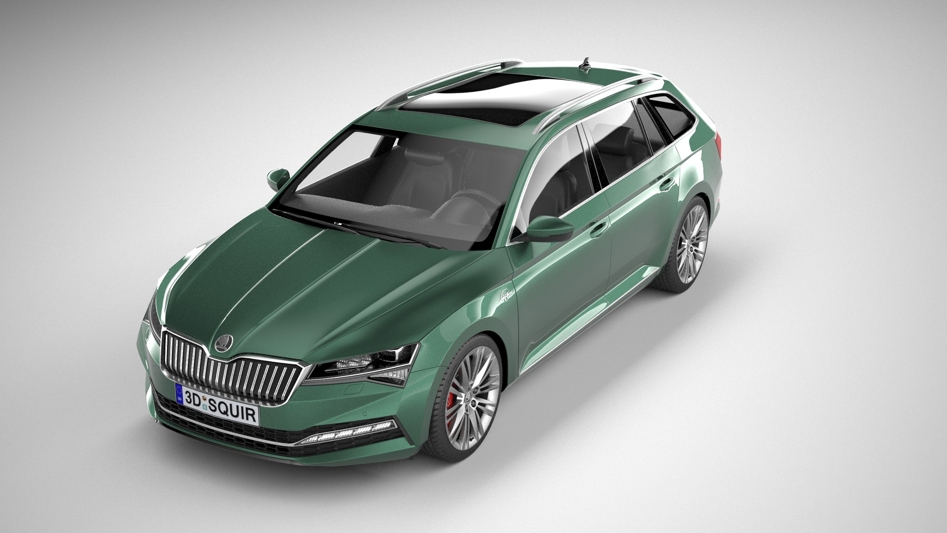 3D Skoda Superb Sleeper Edition 2024 Model - TurboSquid 2279002, image size:1920x1080