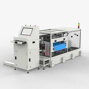 3D Automatic Lithium Battery Online Cold Press Laser Thickness Gauge Machine model
