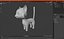 Small and Funny Cartoon Cat model