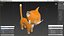 Small and Funny Cartoon Cat model