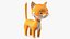 Small and Funny Cartoon Cat model
