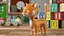 Small and Funny Cartoon Cat model