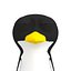 Cartoon-Pinguin manipuliert