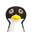 Cartoon-Pinguin manipuliert