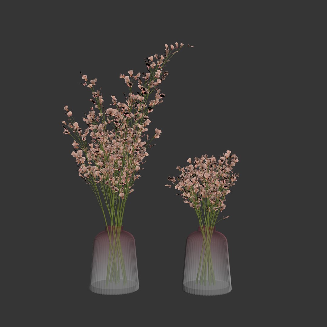 Orchid Oncidium Pink Model - TurboSquid 1822727