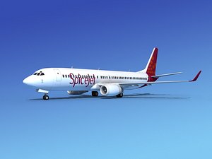 3d boeing 737-800 737