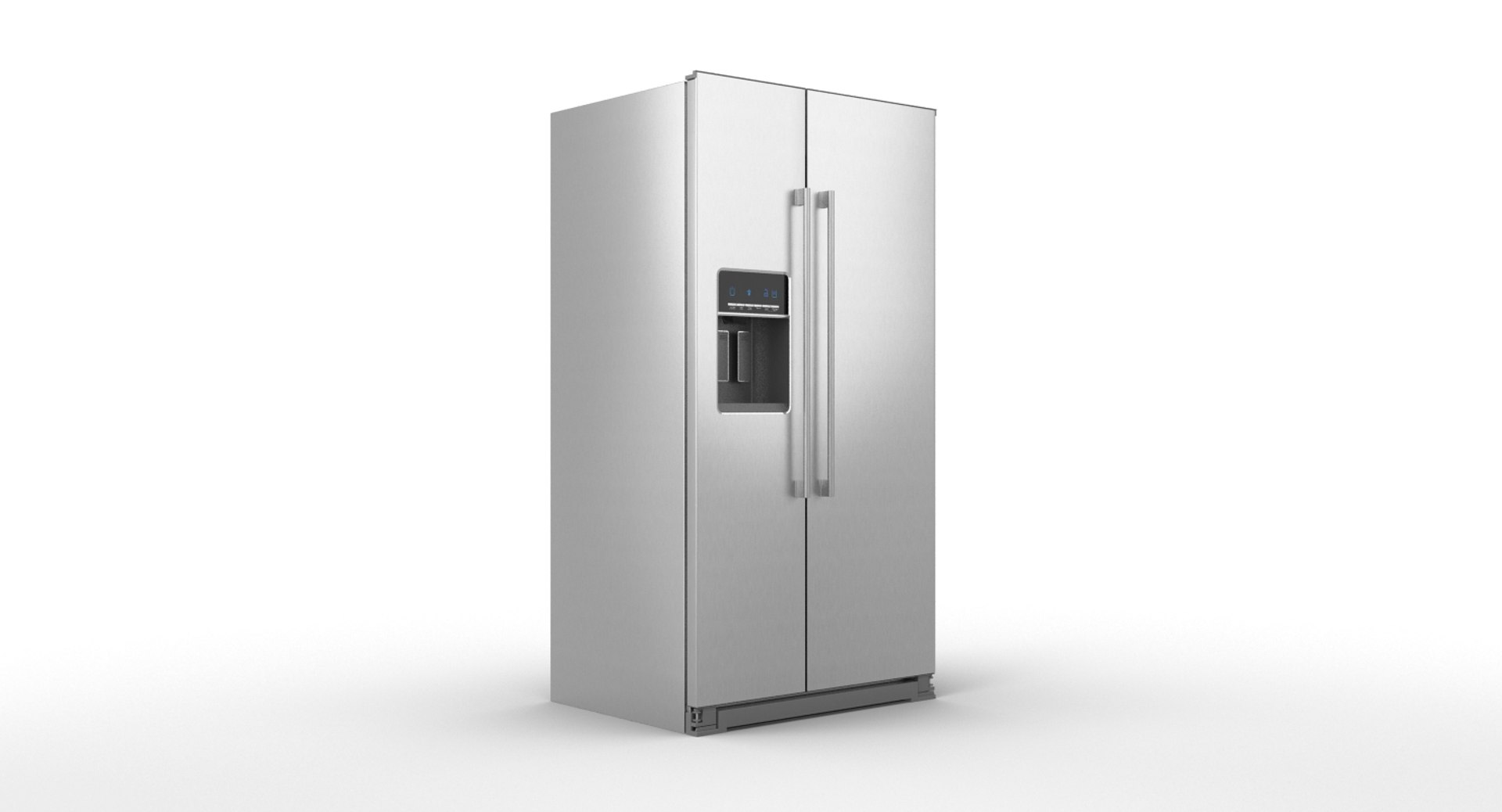 3d Model Ikea Nutid Sidebyside Refrigerator