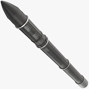 rs-28 sarmat pbr missile 3D