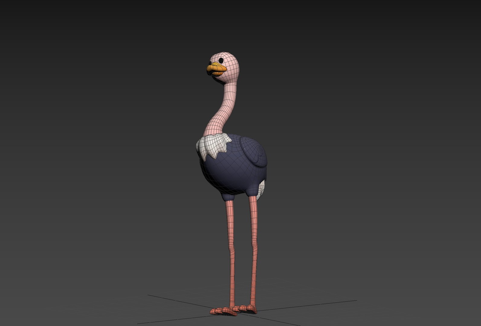 Character314OstrichMaxCharacter314 Ostrich Model - TurboSquid 2214579