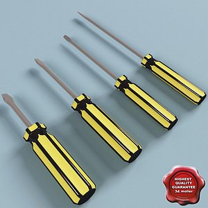screwdrivers modelled lwo