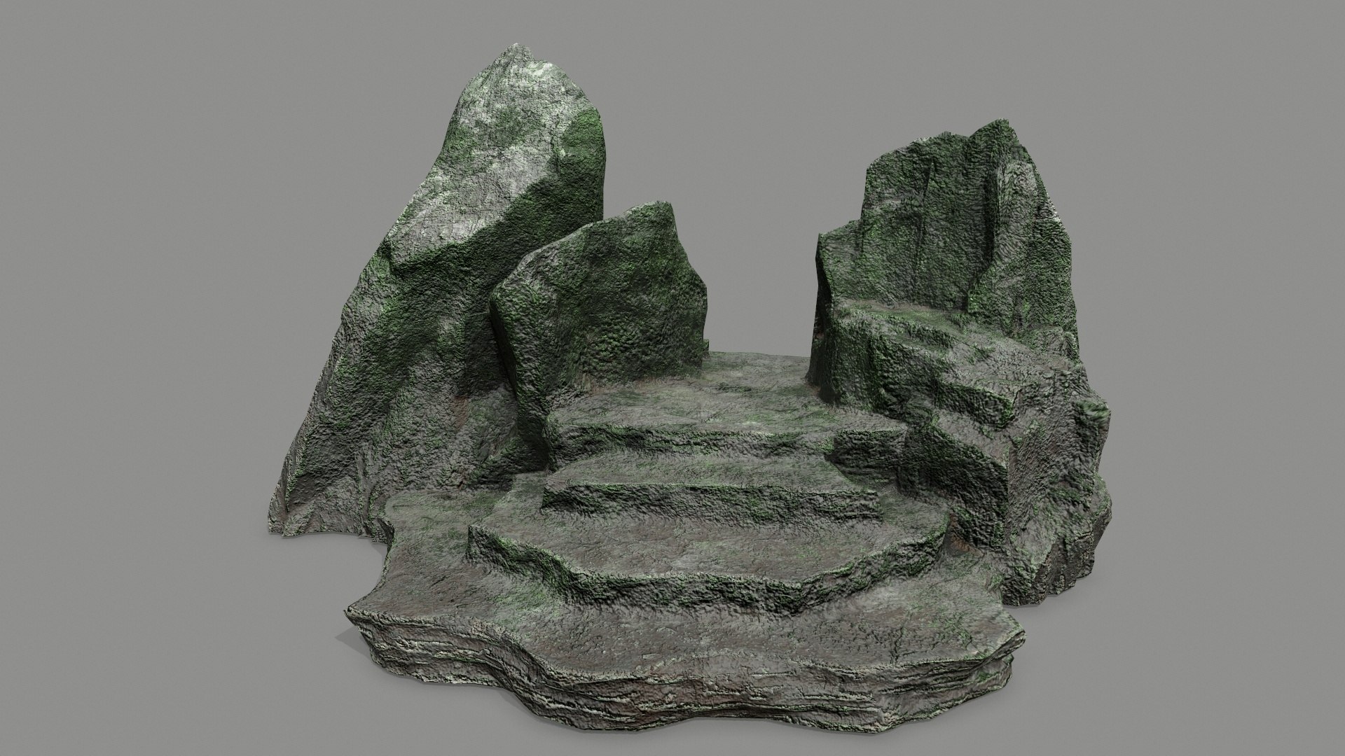 Rock model - TurboSquid 1514823
