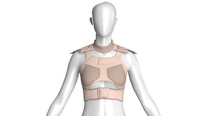 Girls High-Rise Minimalist Solid Vest