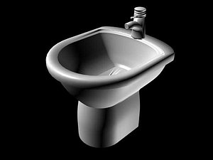 bidet 3d max