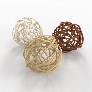 Decorative Clew Balls made of Twigs