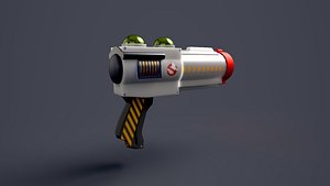 3D Ghostbusters Gun 3D model