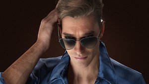Simon-Male Character 3D model