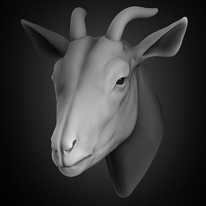 goat head 3D model