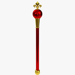 Heraldic scepter