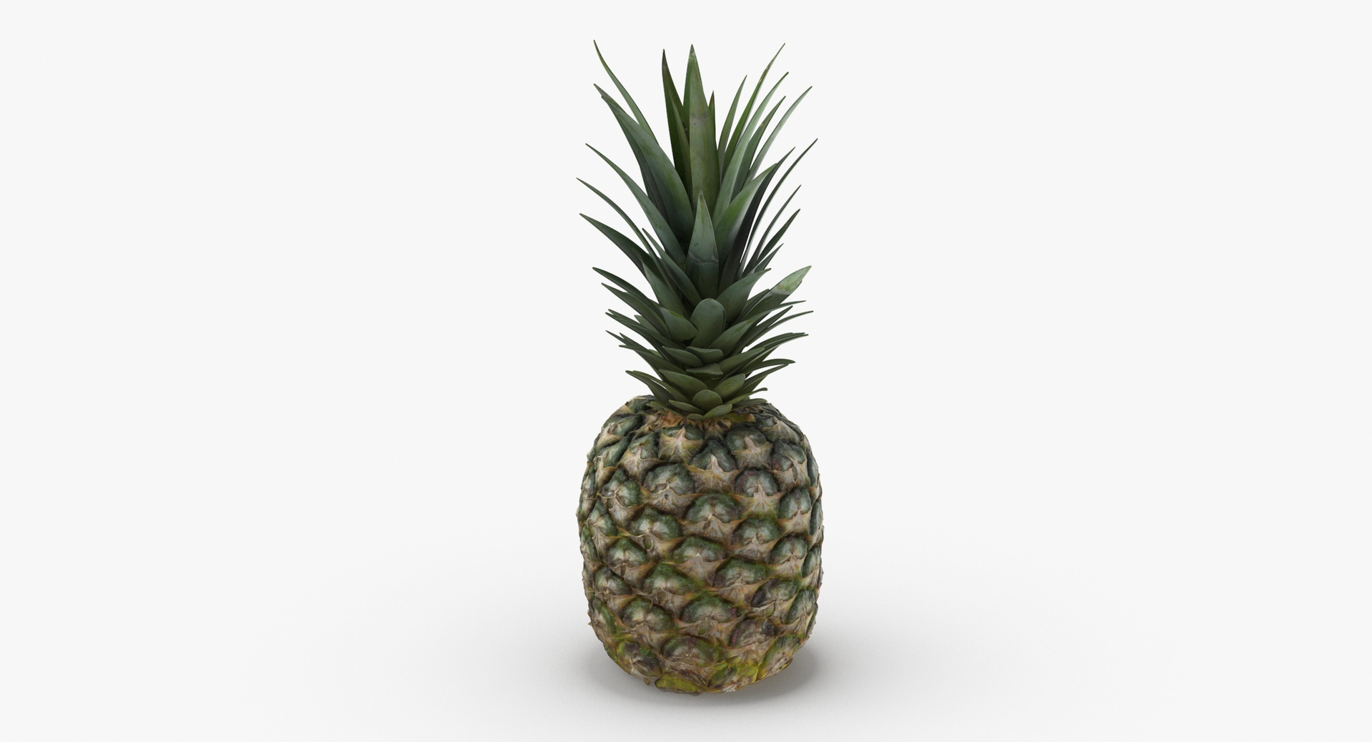 3d Pineapples Collection 01 - 2 Models - Turbosquid 1794053