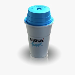 Nescafe frappe shaker 3D model