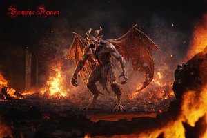 Vampire Demon 3D model