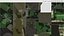 Vintage Army Cargo Truck 6x6 with Camouflage and Canopy Rigged for Cinema 4D