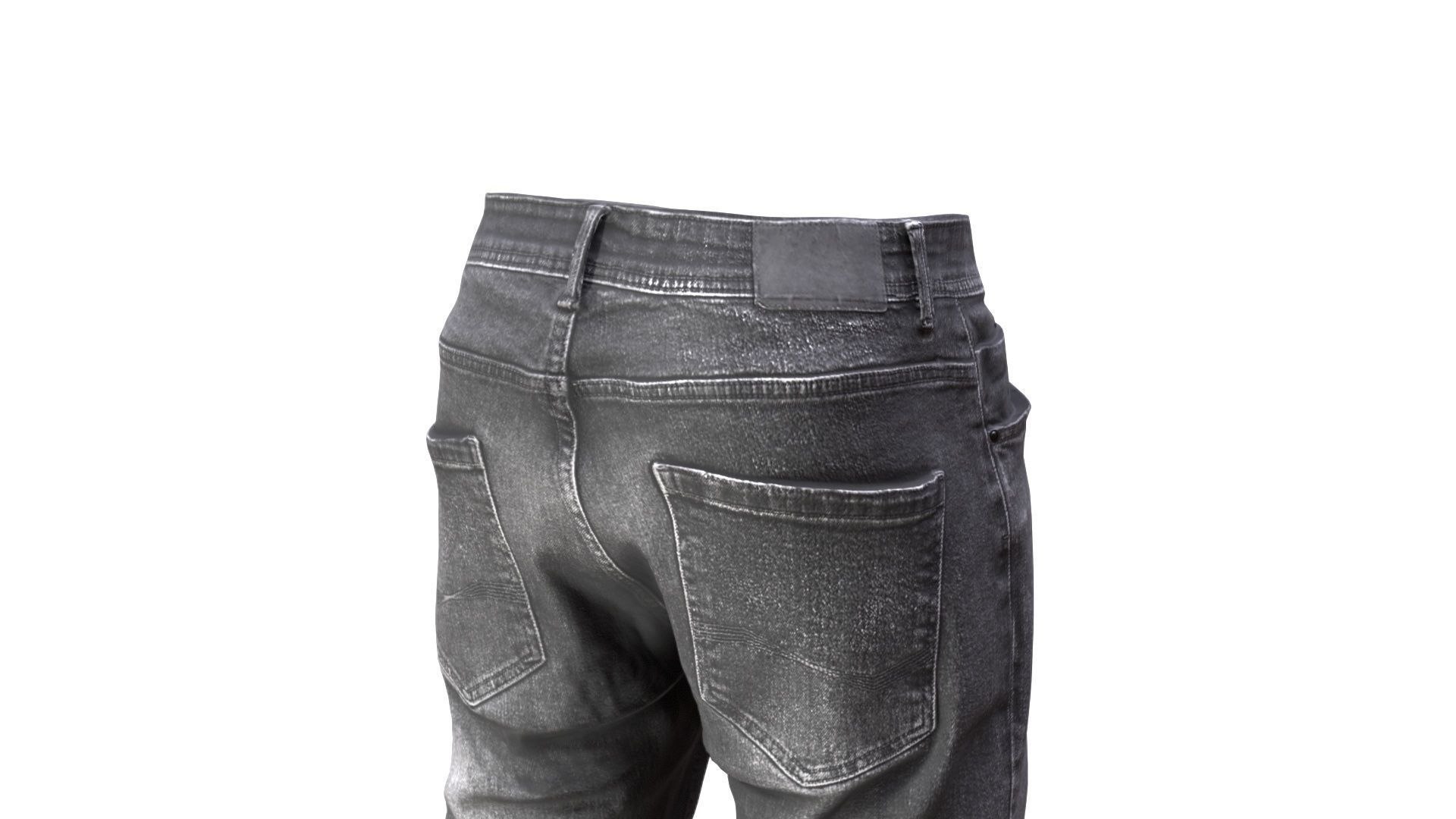 3D Man And Woman In Jeans 56 Model - TurboSquid 2354963