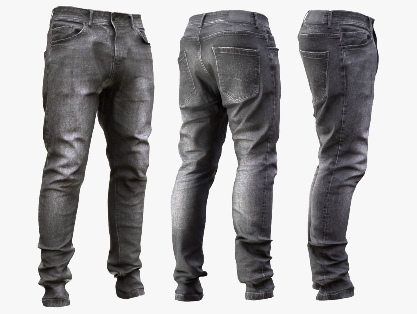 3D Man And Woman In Jeans 56 Model - TurboSquid 2354963
