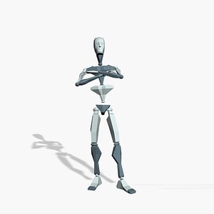 Mocap Bored waiting cross arm T01 3D model