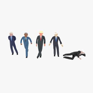 LowPoly Politicians 01