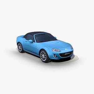 3D Mazda MX5 Sport Coupe 2011 model