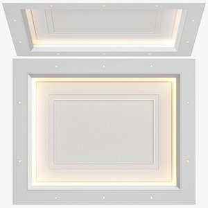3D Classic ceiling RJ Easy Design 06