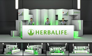 3D welcome desk
