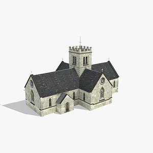 Church of St Mary Low Poly