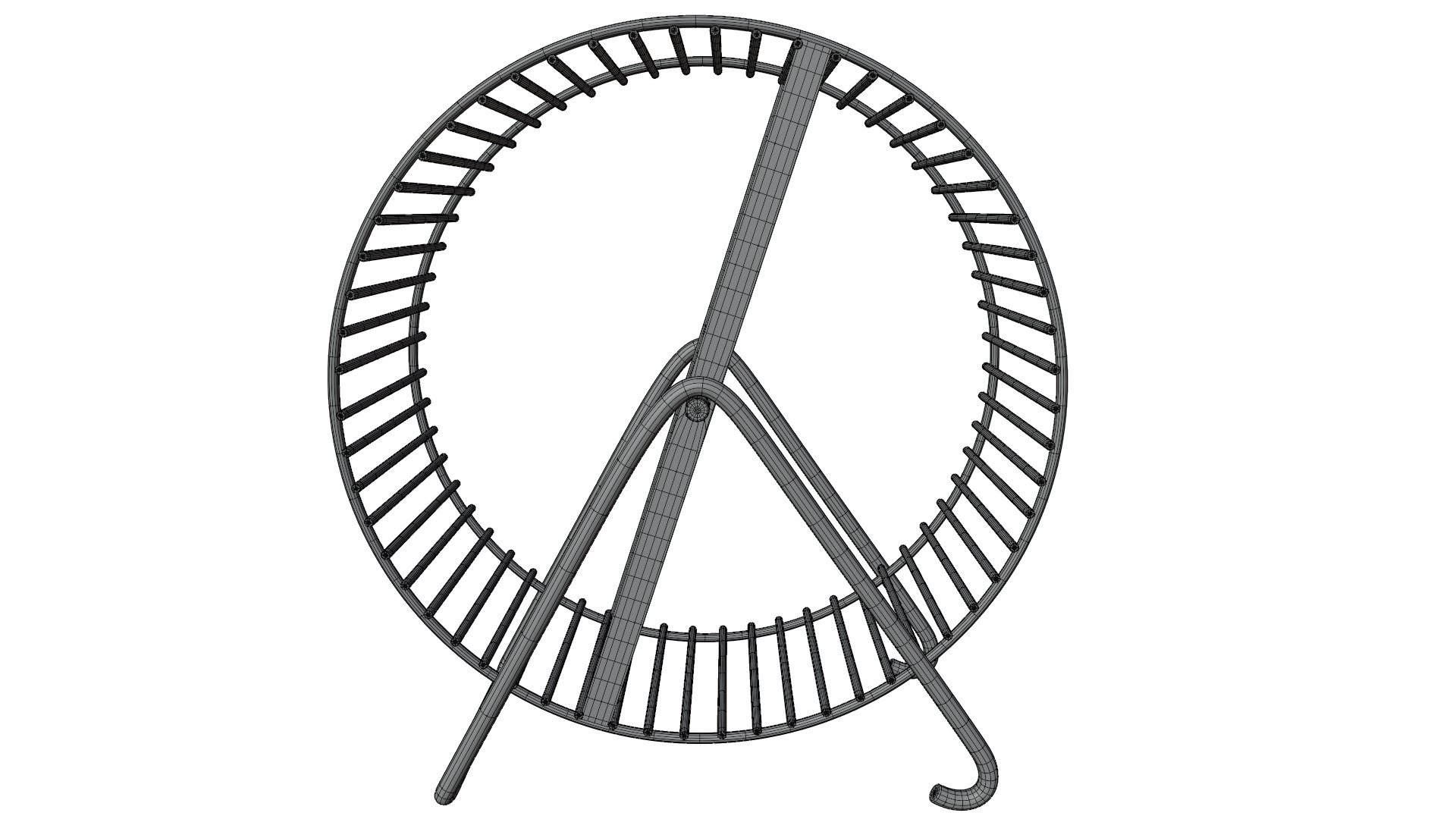 Hamster Wheel 3D Model - TurboSquid 2229217