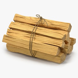 3d model kindling wood