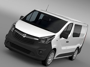 3ds max vauxhall vivaro multivan ecoflex