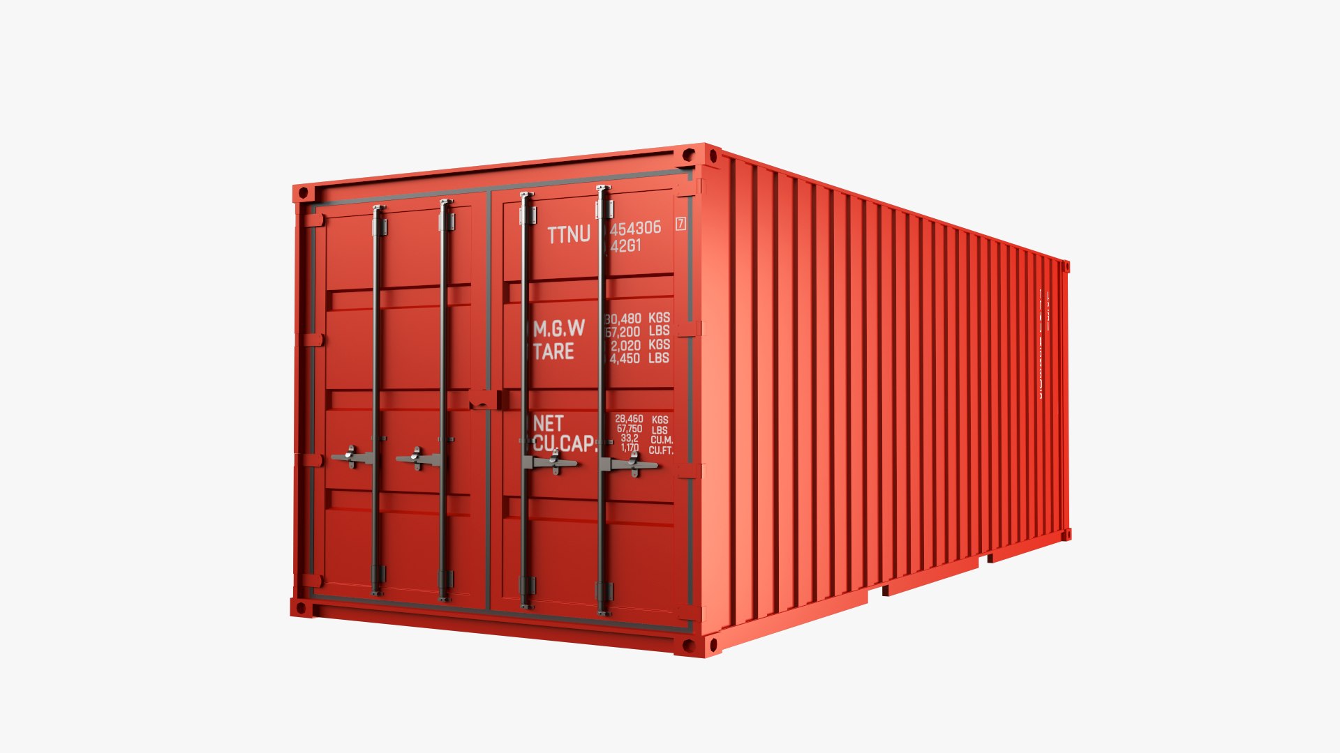 Container 3D Model - TurboSquid 1686269