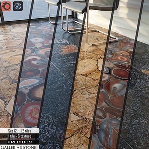 3D tile galleria stone italy