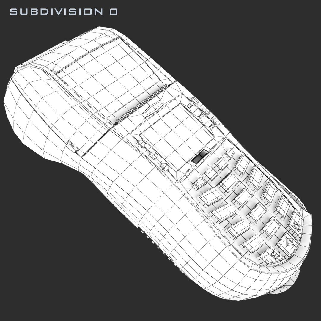 Pos Terminal Hypercom Optimum 3d Model