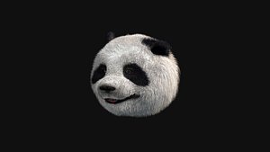 panda head