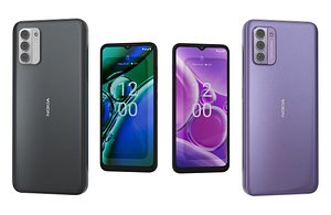 Nokia G42 Charcoal And Dusk Low Poly model