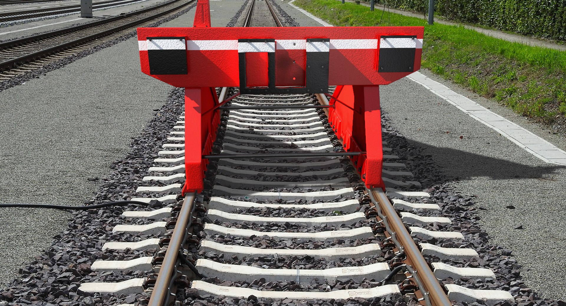 3D buffer stop https://p.turbosquid.com/ts-thumb/lq/r6kICb/fziZAjMc/bufferstopvray3dmodel002/jpg/1518561687/1920x1080/fit_q87/fb54b35996ed6c3f2e24c34d89876aa65a5f7b5a/bufferstopvray3dmodel002.jpg
